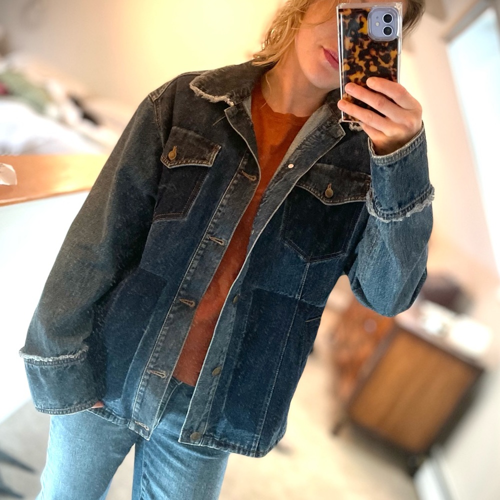 Patchwork Jean Jacket - Picture 5 of 5